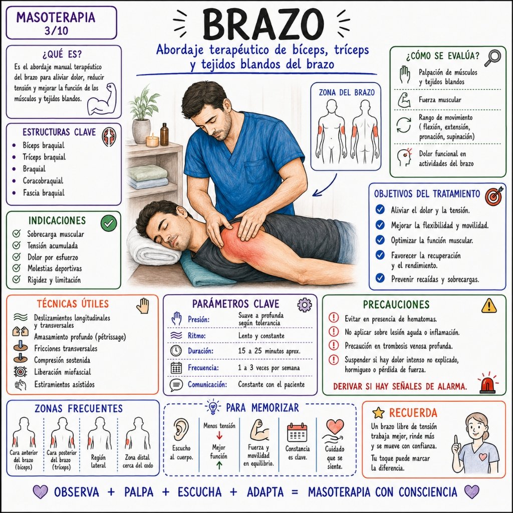Antebrazo: Abordaje terapéutico de flexores, extensores y fascia del antebrazo